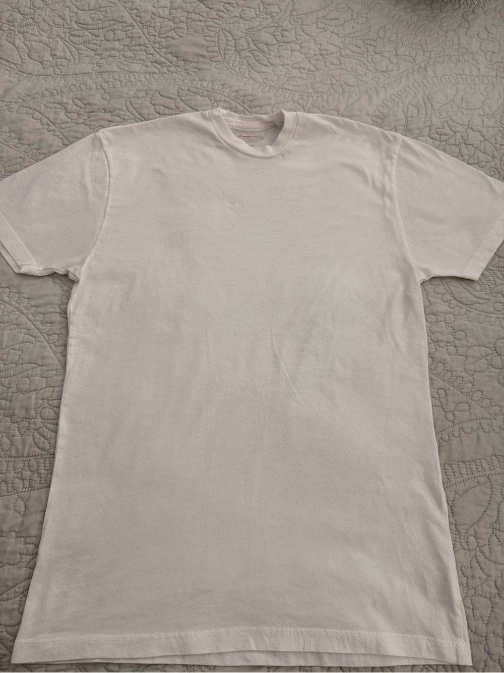The Marathon Clothing White Short Sleeve Crewneck Tee